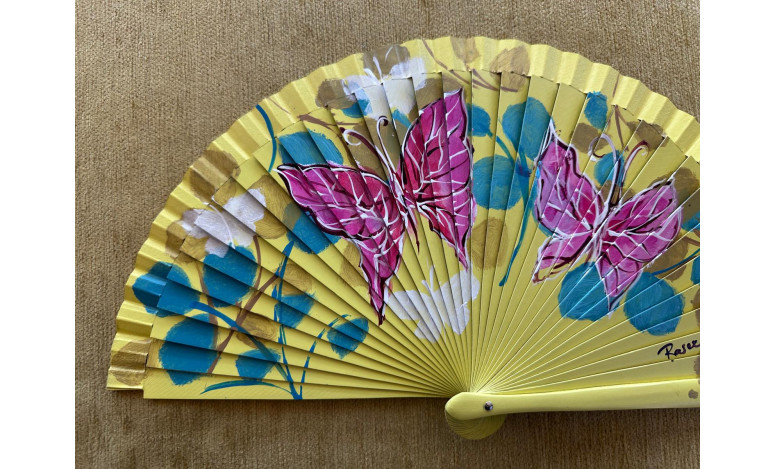 Abanico mariposas