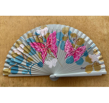 Abanico mariposas 2