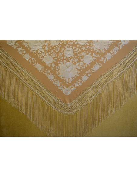 Mantón mano seda 140cm