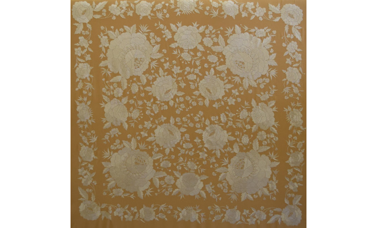 Mantón mano seda 140cm