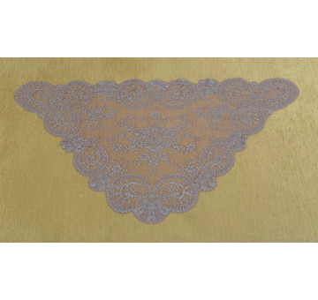 Mantilla triangular metalizada 60*115 2