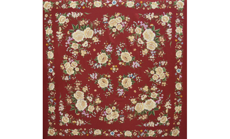 Mantón mano seda 140cm