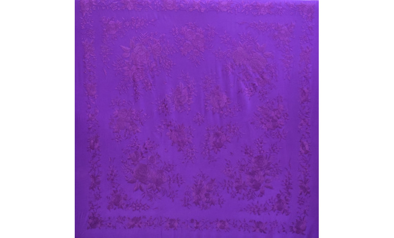 Mantón mano seda 140cm