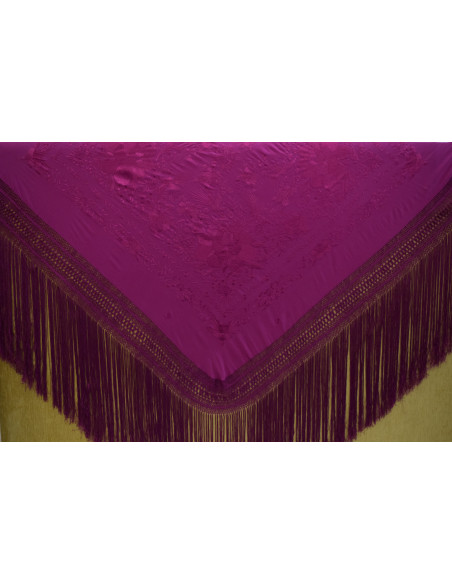 Mantón mano seda 140cm