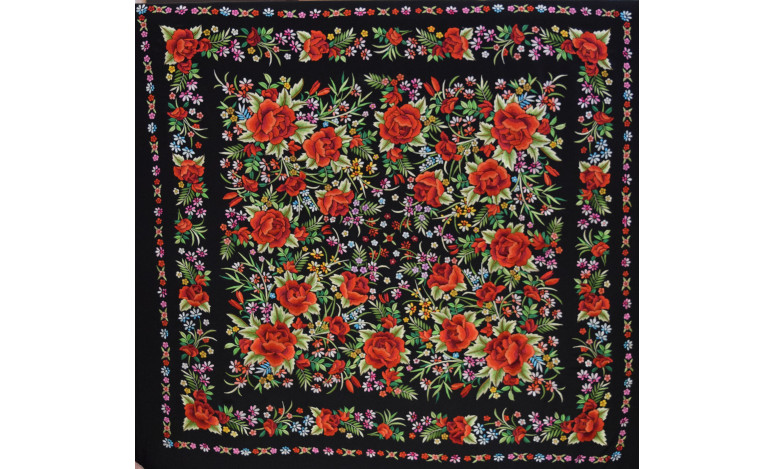 Mantón mano seda 140 cm