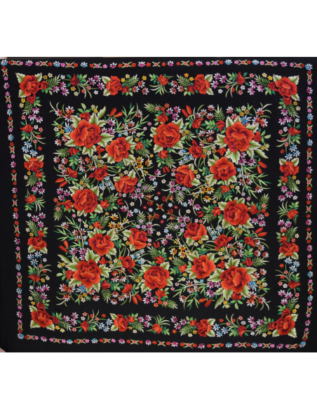 Mantón mano seda 140 cm