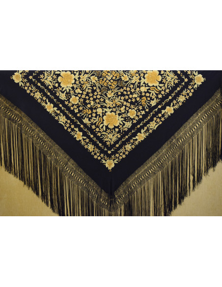 Mantón mano seda 140cm