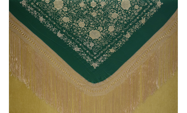 Mantón mano seda 140cm