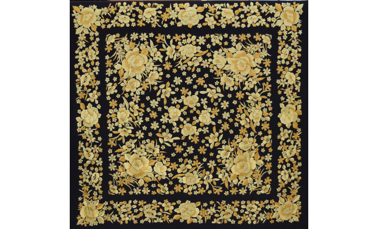 Mantón mano seda 140cm