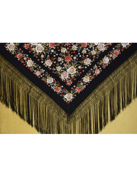 Mantón mano seda 140cm