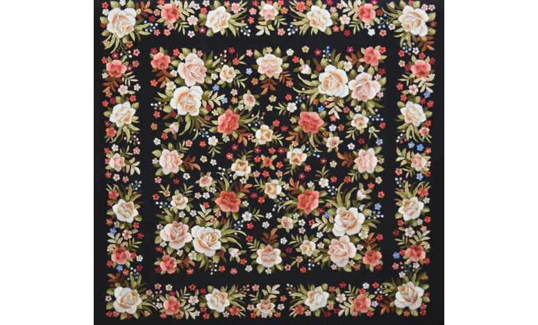 Mantón mano seda 140cm