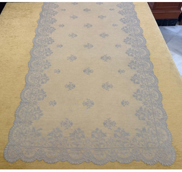 Mantilla semimanual 110*240 gris 2