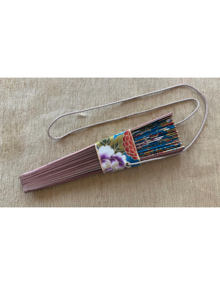Abanico peral estampado