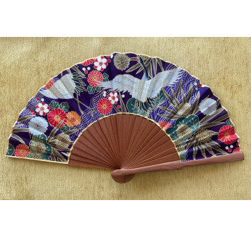 Abanico peral estampado