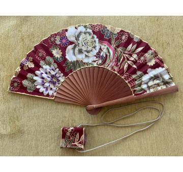 Abanico peral estampado 2
