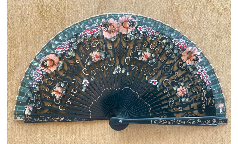 Abanico flores