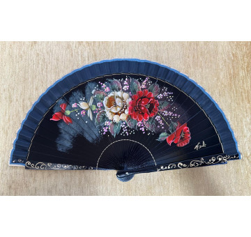 Abanico rosas