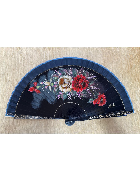 Abanico rosas