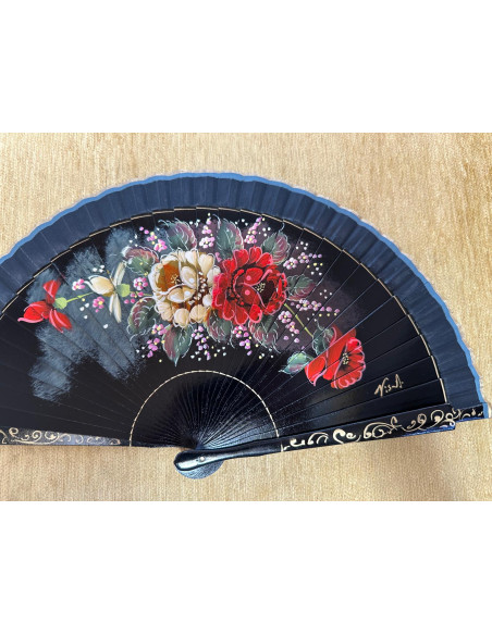 Abanico rosas