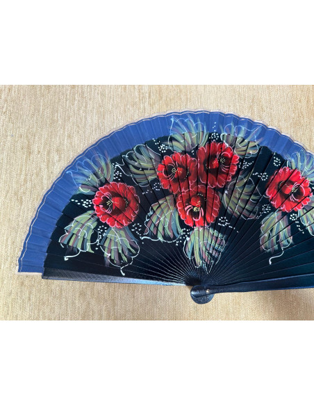 Abanico rosas