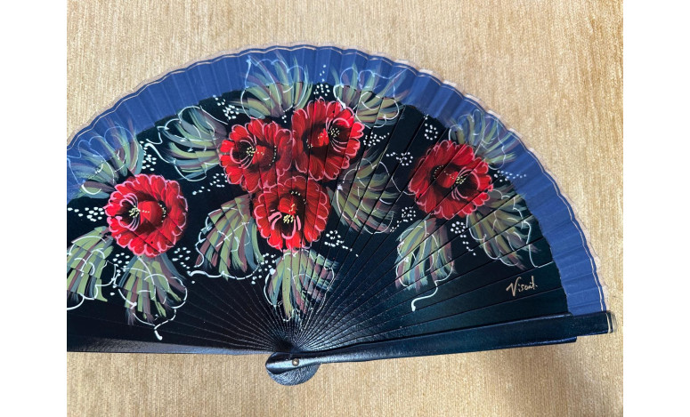 Abanico rosas