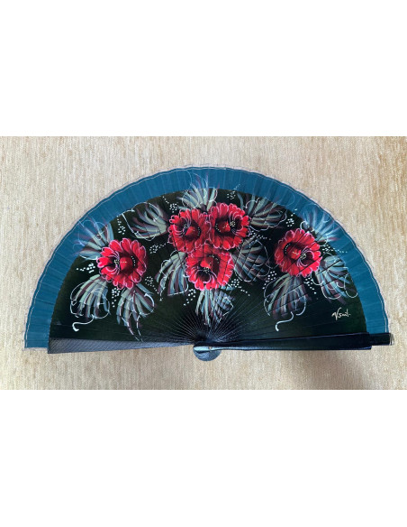 Abanico rosas