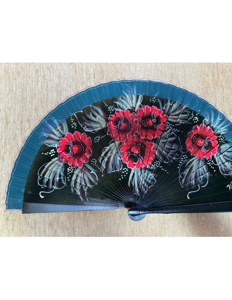 Abanico rosas
