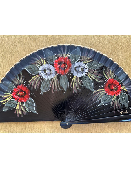 Abanico flores