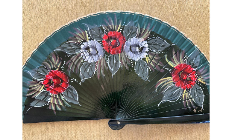 Abanico flores