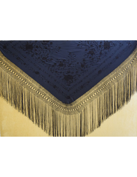Mantón mano seda 140cm