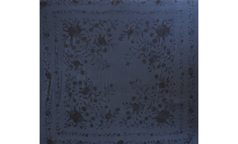 Mantón mano seda 140cm