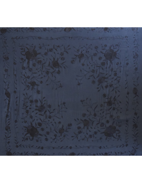 Mantón mano seda 140cm