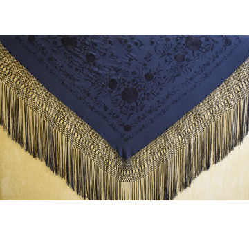Mantón mano seda 140 2