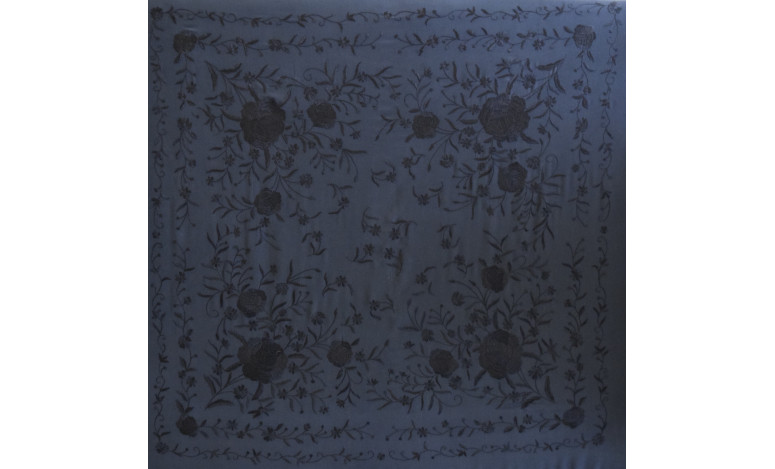 Mantón mano seda 140