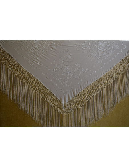 Mantón mano seda 140cm
