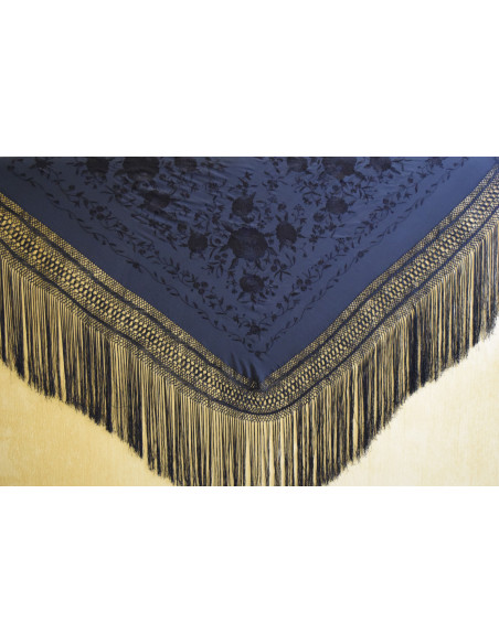 Mantón mano seda 140cm