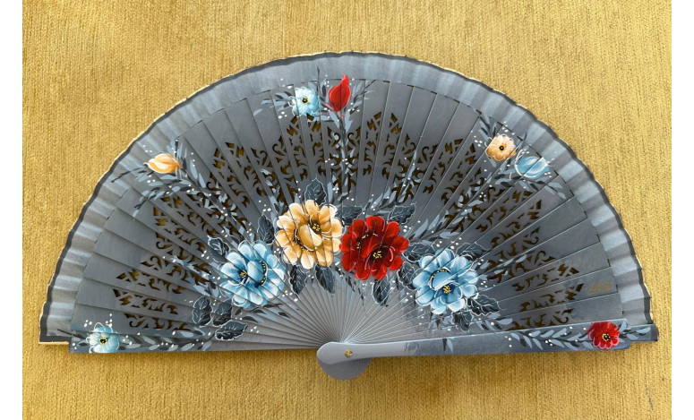 Abanico flores