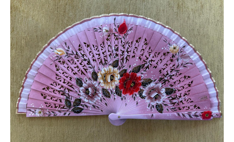Abanico flores