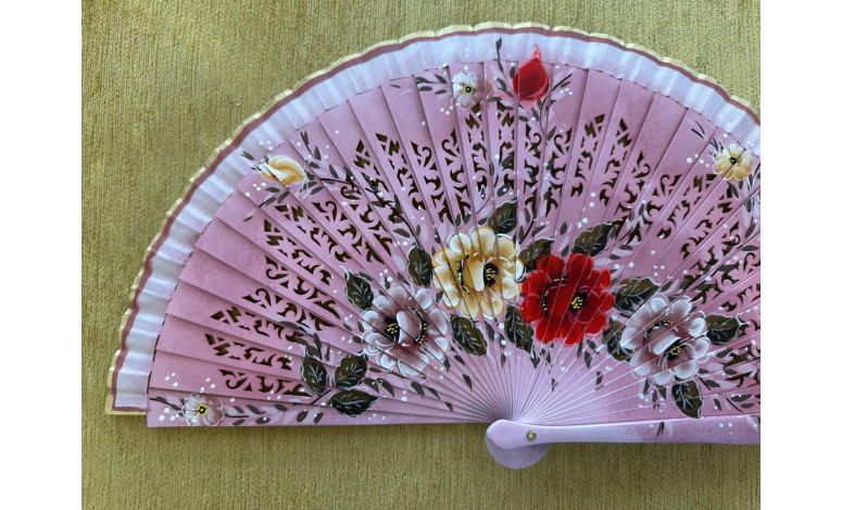 Abanico flores