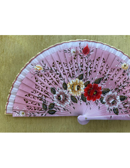 Abanico flores