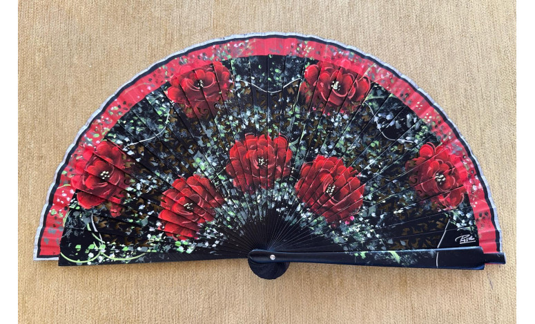 Abanico flores