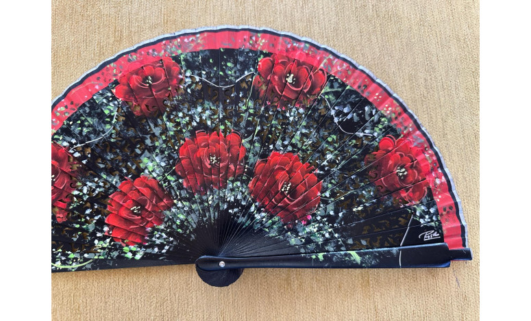 Abanico flores