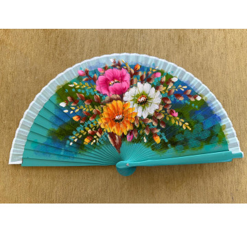 Abanico flores