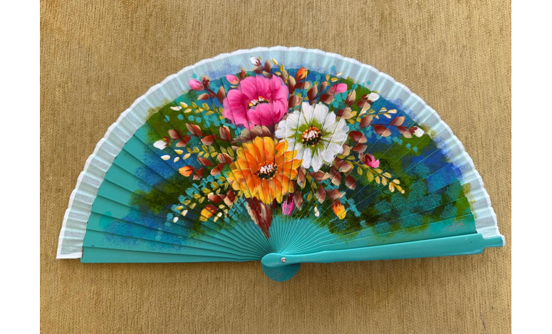 Abanico flores