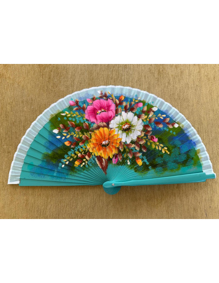 Abanico flores