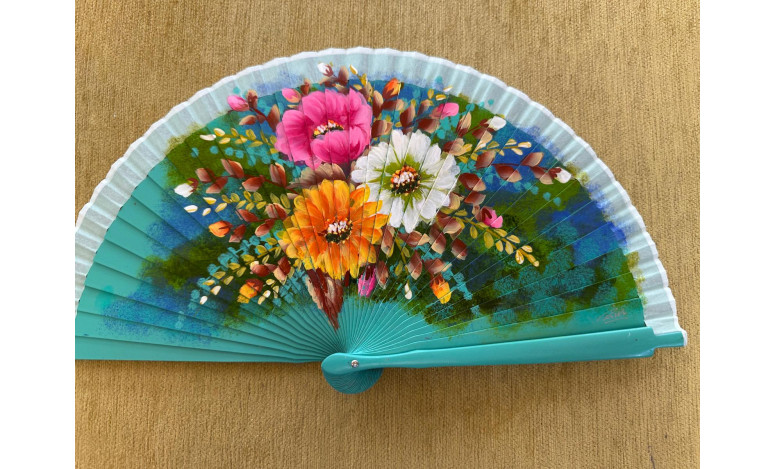 Abanico flores