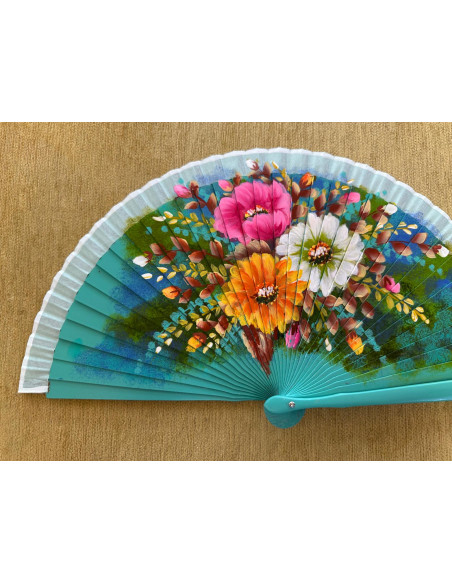 Abanico flores