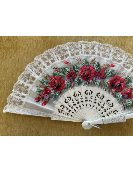 Abanico pericon flores
