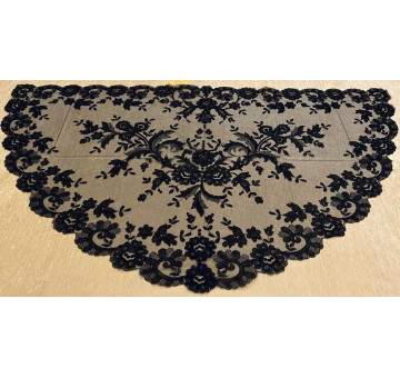 Mantilla media luna 80*150
