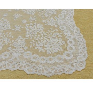Mantilla bordada a mano en seda 120*240 2